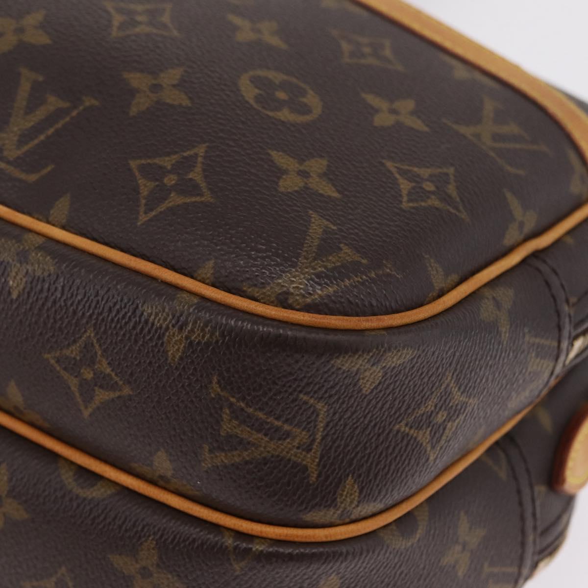 LOUIS VUITTON Monogram Reporter PM Shoulder Bag M45254 LV Auth ka6787