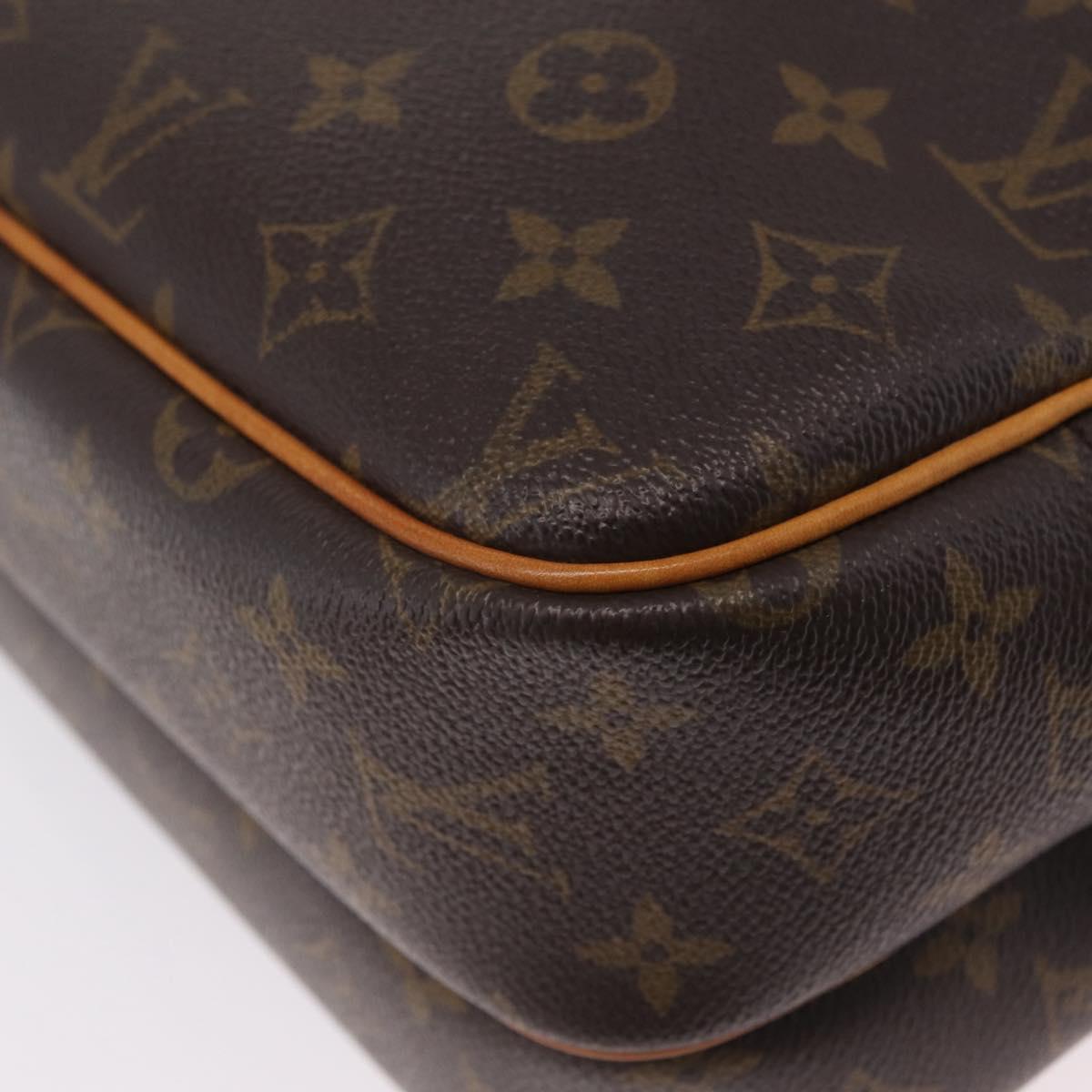 LOUIS VUITTON Monogram Reporter PM Shoulder Bag M45254 LV Auth ka6787