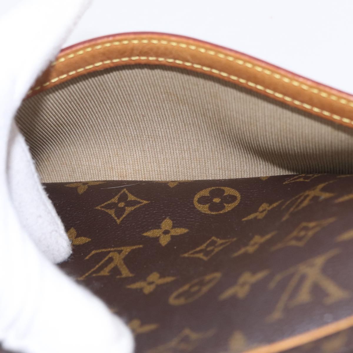 LOUIS VUITTON Monogram Reporter PM Shoulder Bag M45254 LV Auth ka6787