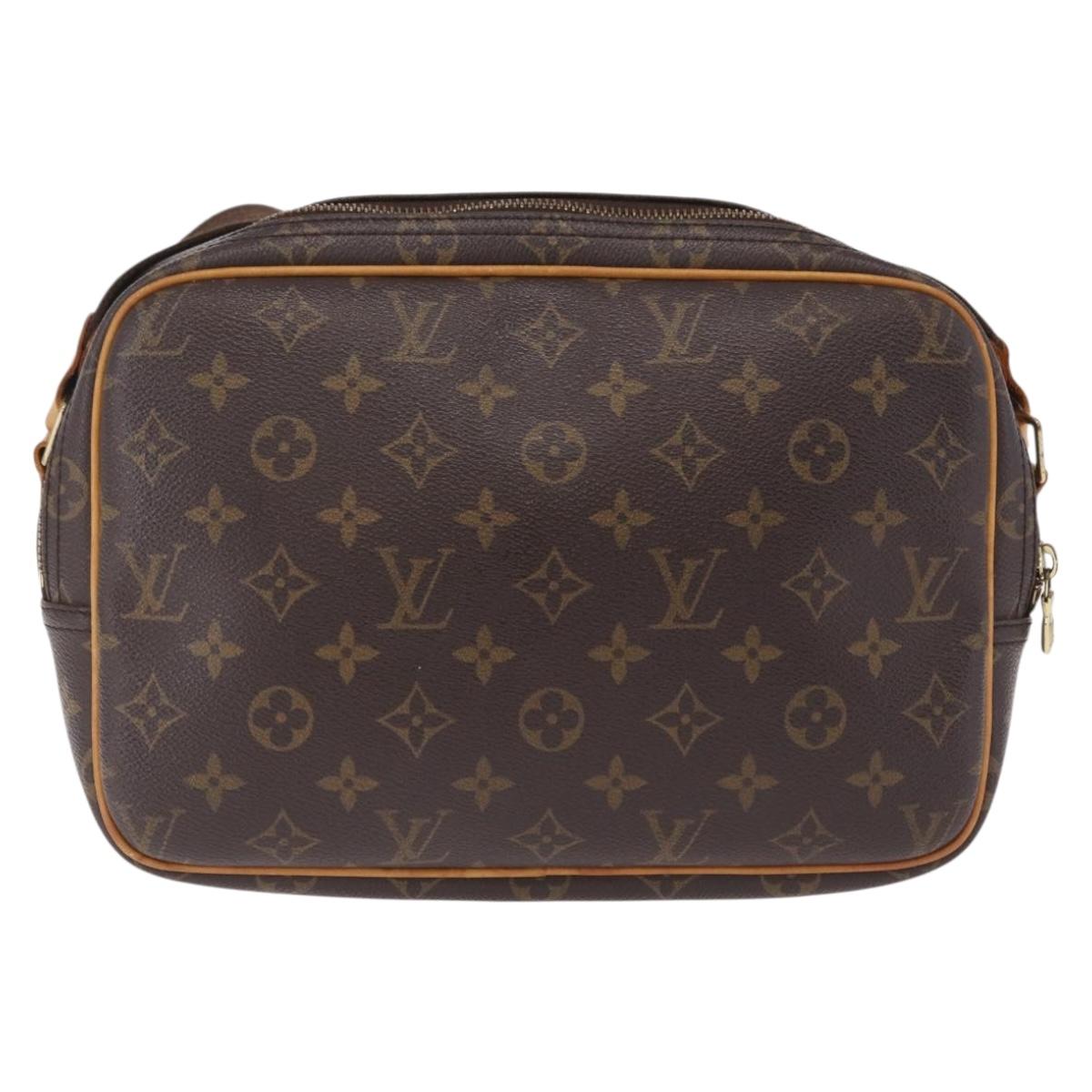 LOUIS VUITTON Monogram Reporter PM Shoulder Bag M45254 LV Auth ka6787