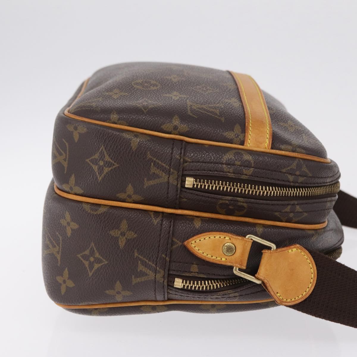 LOUIS VUITTON Monogram Reporter PM Shoulder Bag M45254 LV Auth ka6787
