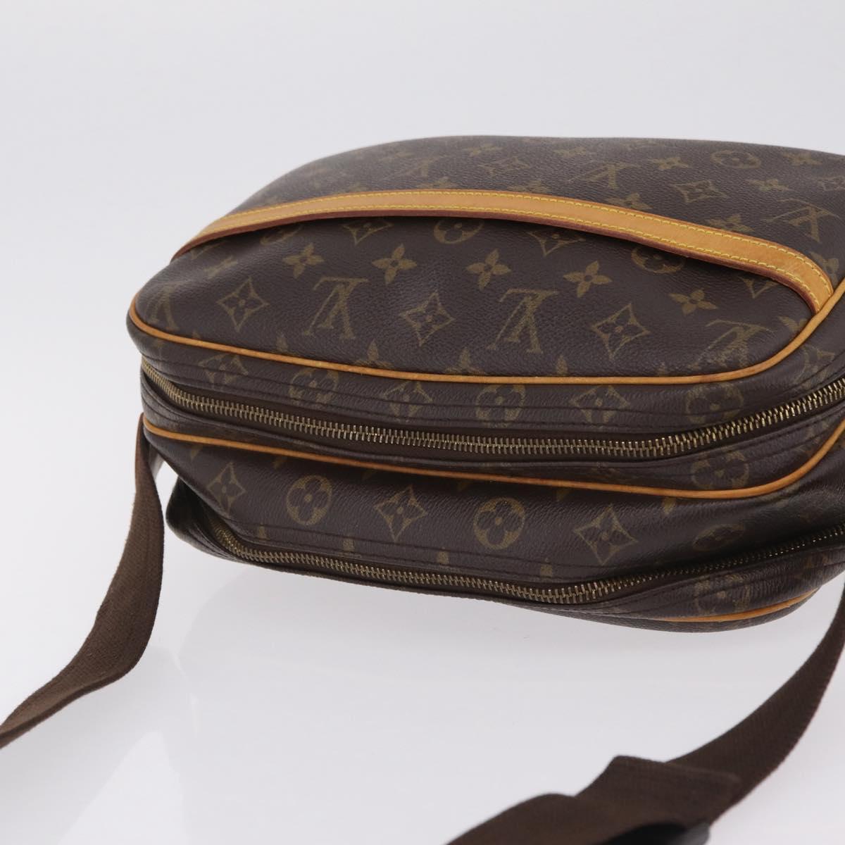 LOUIS VUITTON Monogram Reporter PM Shoulder Bag M45254 LV Auth ka6787