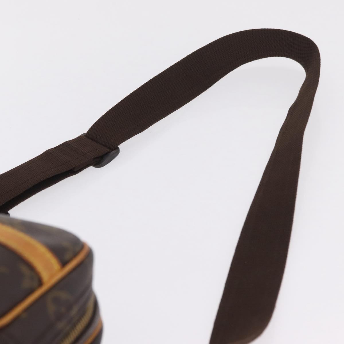 LOUIS VUITTON Monogram Reporter PM Shoulder Bag M45254 LV Auth ka6787
