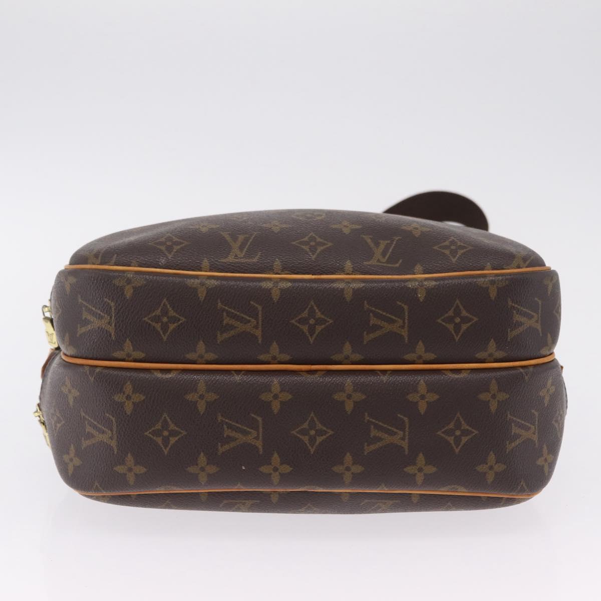 LOUIS VUITTON Monogram Reporter PM Shoulder Bag M45254 LV Auth ka6787