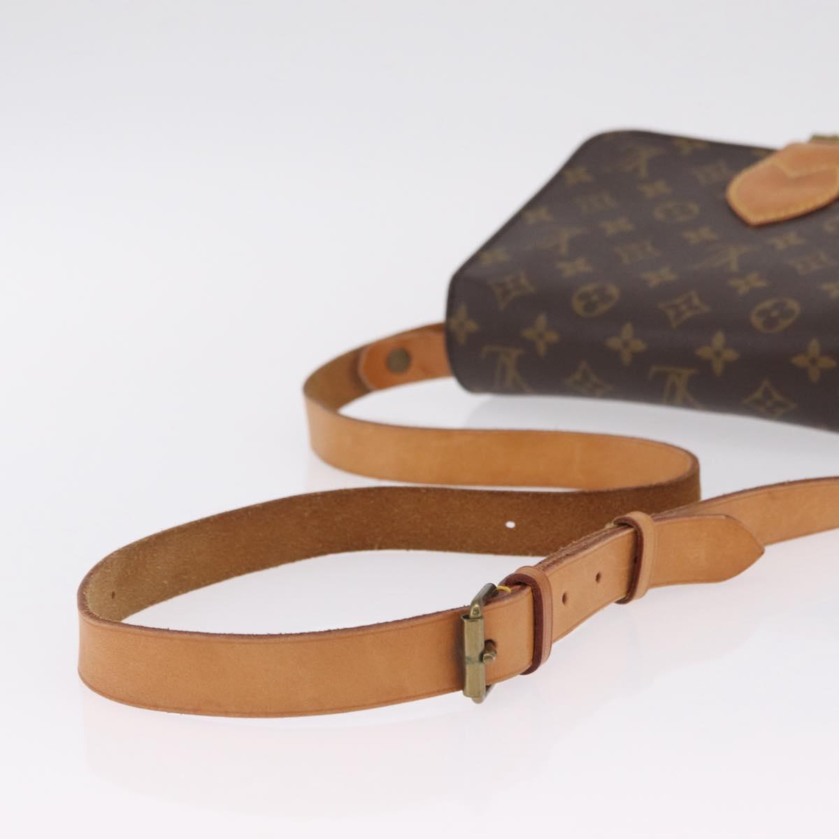 LOUIS VUITTON Monogram Cartouchiere MM Shoulder Bag M51253 LV Auth ka6790