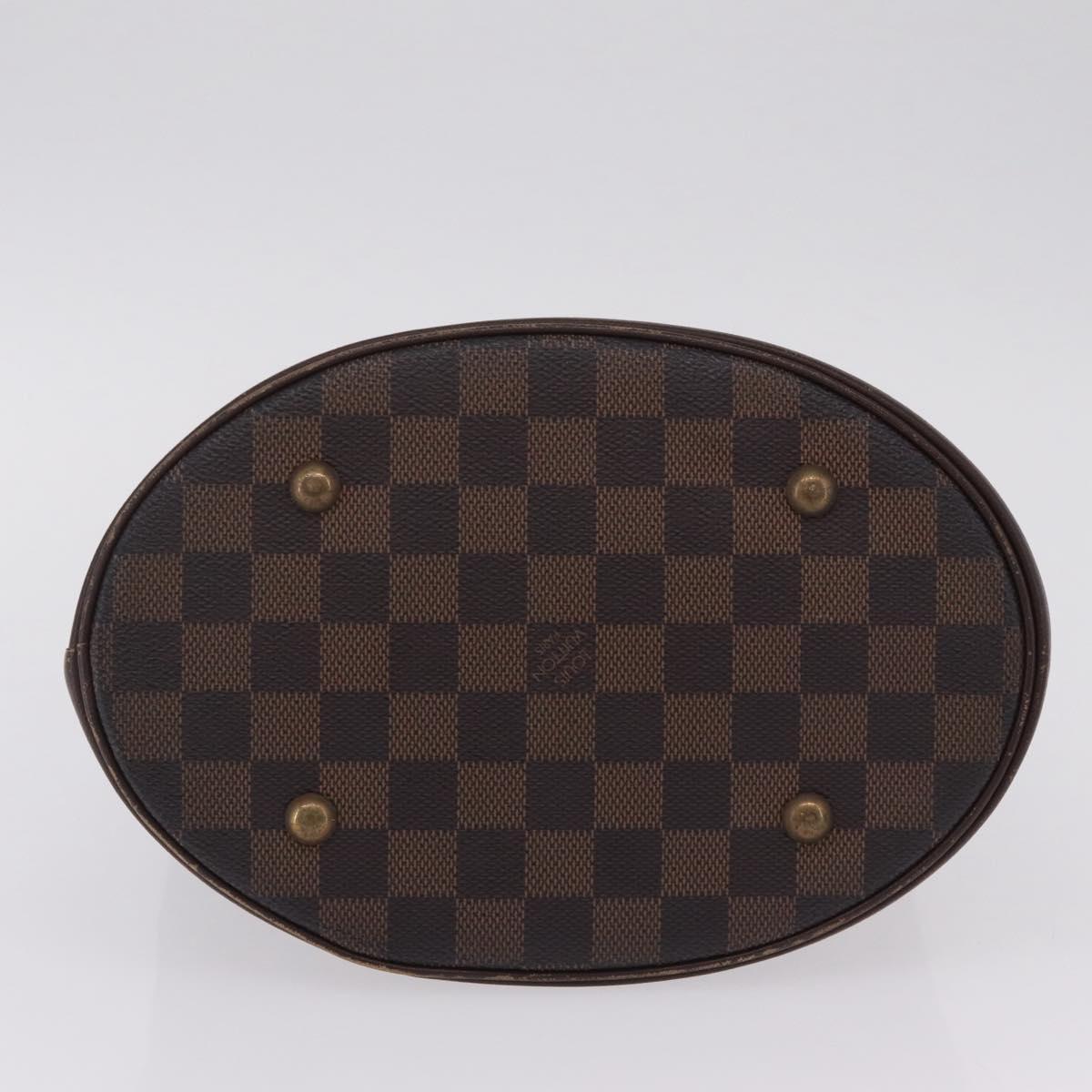 LOUIS VUITTON Damier Ebene Marais Shoulder Bag N42240 LV Auth ka6804