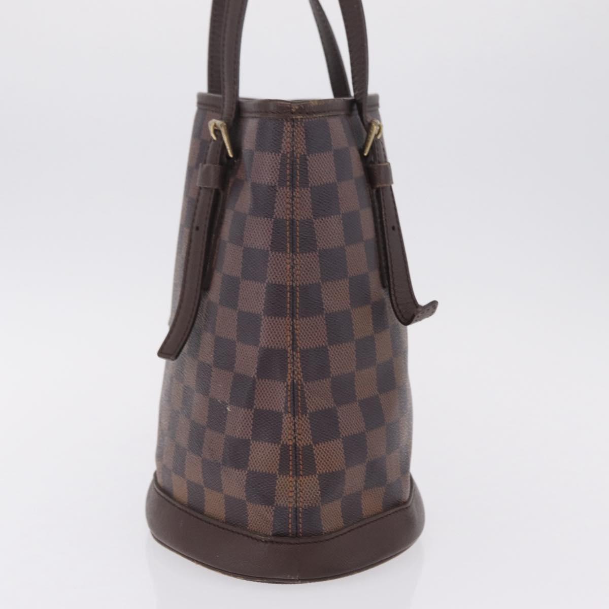 LOUIS VUITTON Damier Ebene Marais Shoulder Bag N42240 LV Auth ka6804