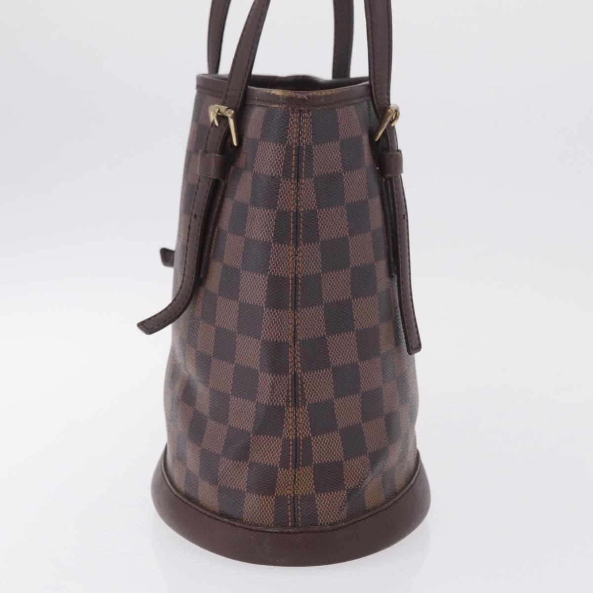 LOUIS VUITTON Damier Ebene Marais Shoulder Bag N42240 LV Auth ka6804
