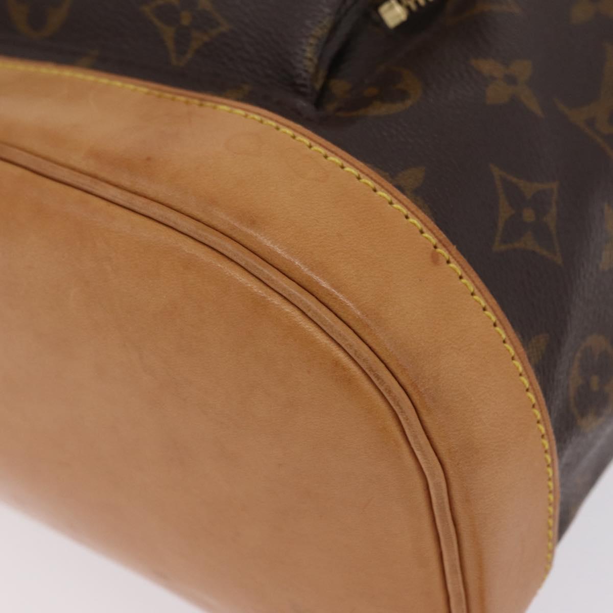 LOUIS VUITTON Monogram Montsouris MM Backpack M51136 LV Auth ka6809A