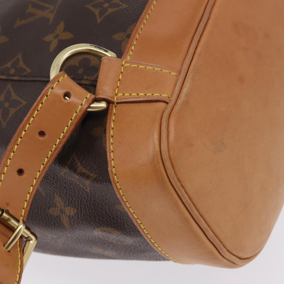LOUIS VUITTON Monogram Montsouris MM Backpack M51136 LV Auth ka6809A