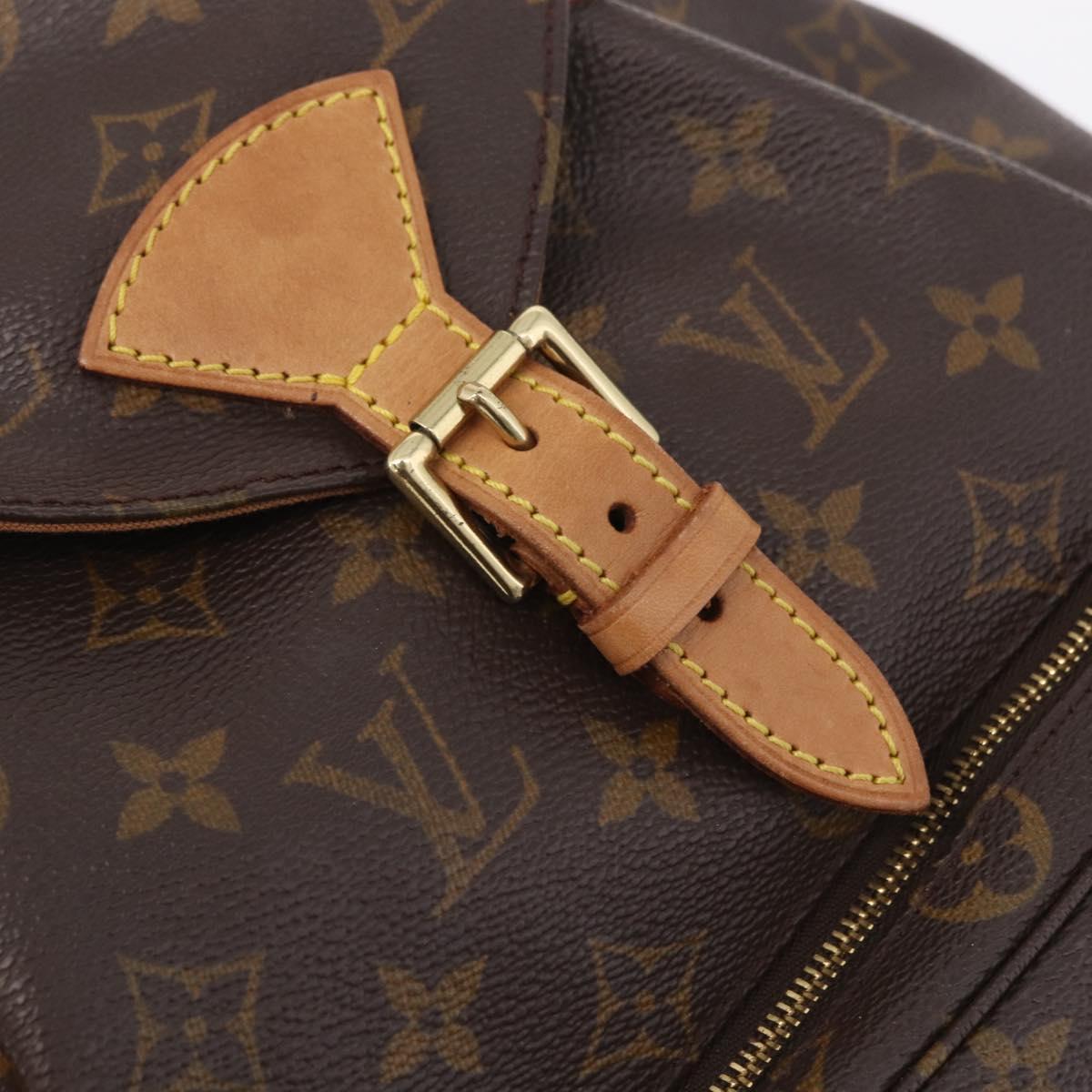 LOUIS VUITTON Monogram Montsouris MM Backpack M51136 LV Auth ka6809A