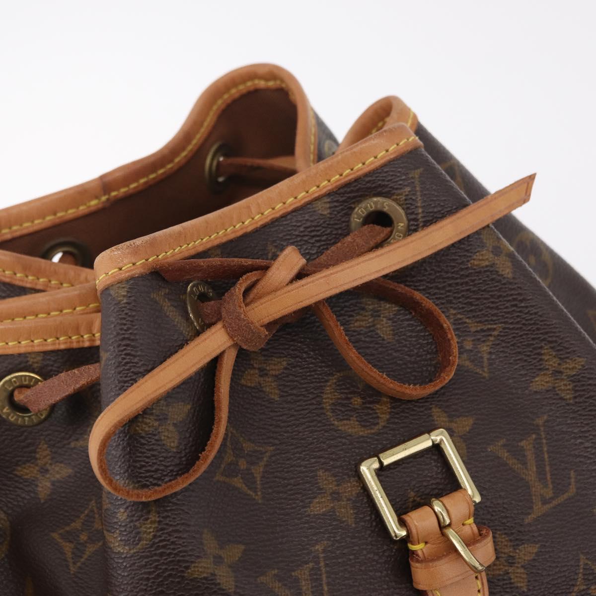 LOUIS VUITTON Monogram Montsouris MM Backpack M51136 LV Auth ka6809A