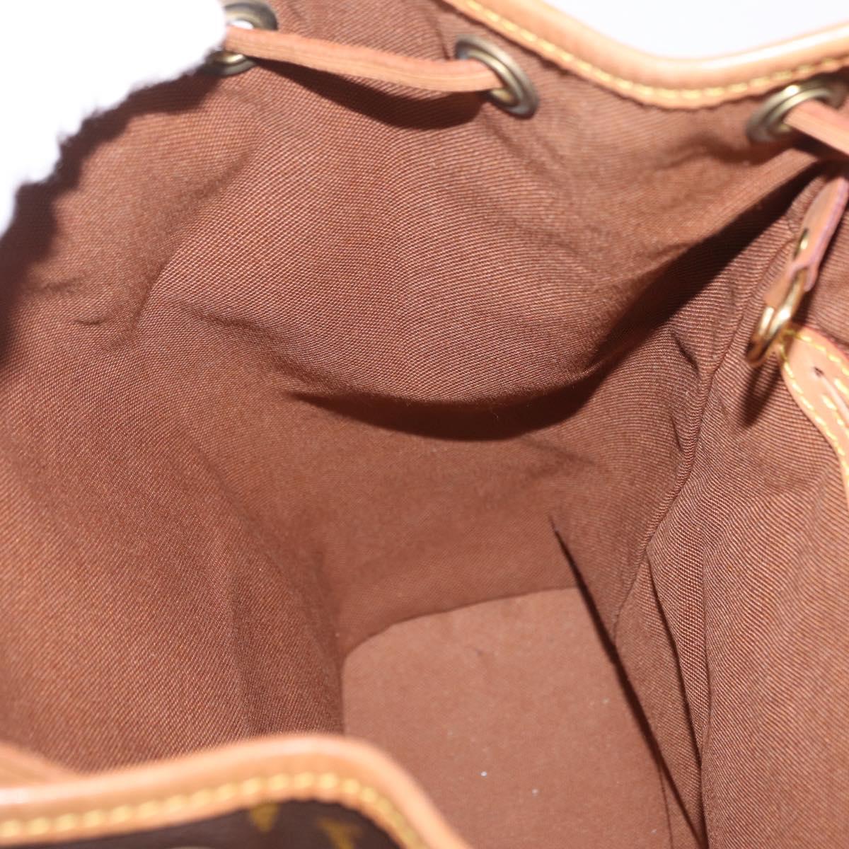 LOUIS VUITTON Monogram Montsouris MM Backpack M51136 LV Auth ka6809A