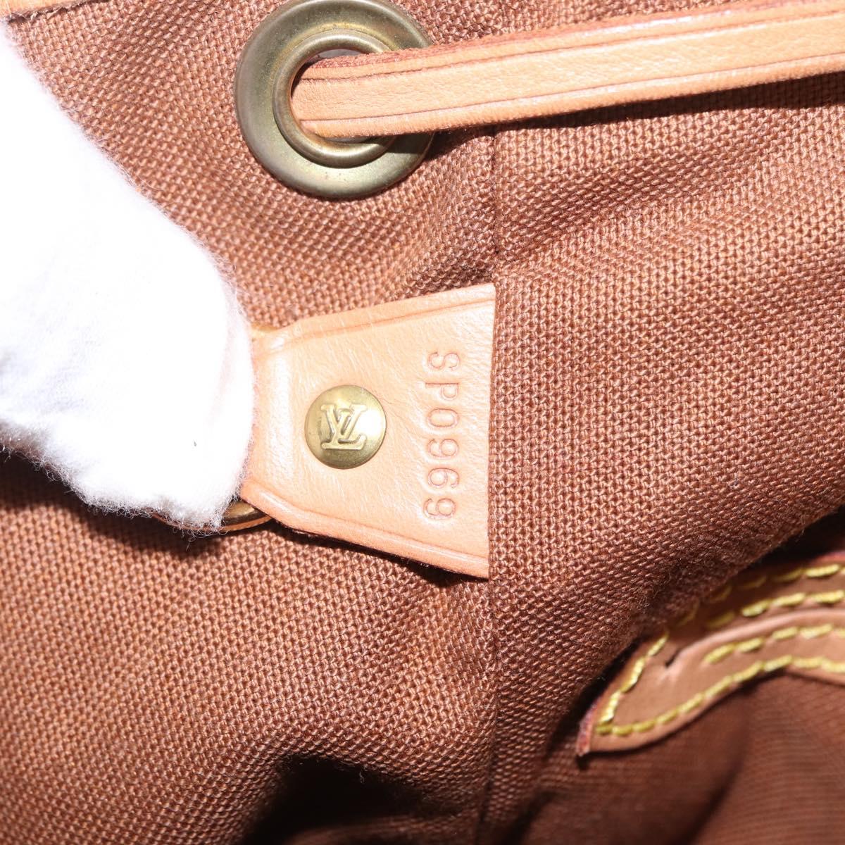 LOUIS VUITTON Monogram Montsouris MM Backpack M51136 LV Auth ka6809A