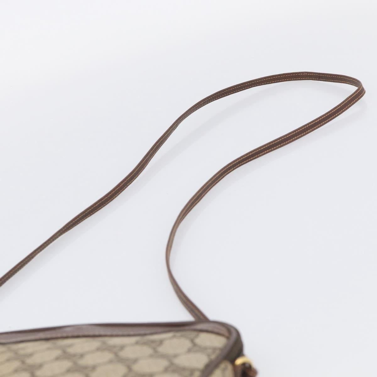 GUCCI GG Supreme Shoulder Bag PVC Beige Gold 007 115 6428 4002 Auth ka6811A