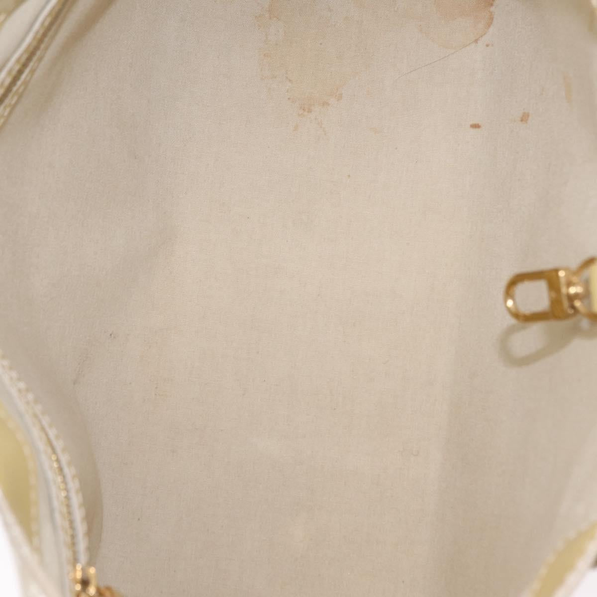 LOUIS VUITTON Monogram Vernis Wilshire PM Bag Broncorail M91452 LV Auth ka6815