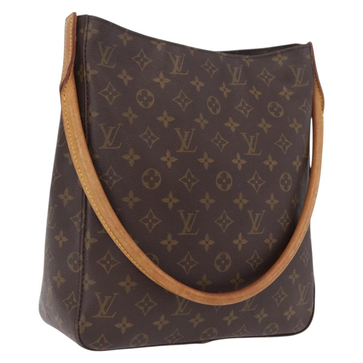 LOUIS VUITTON Monogram Looping GM Shoulder Bag M51145 LV Auth ka6816