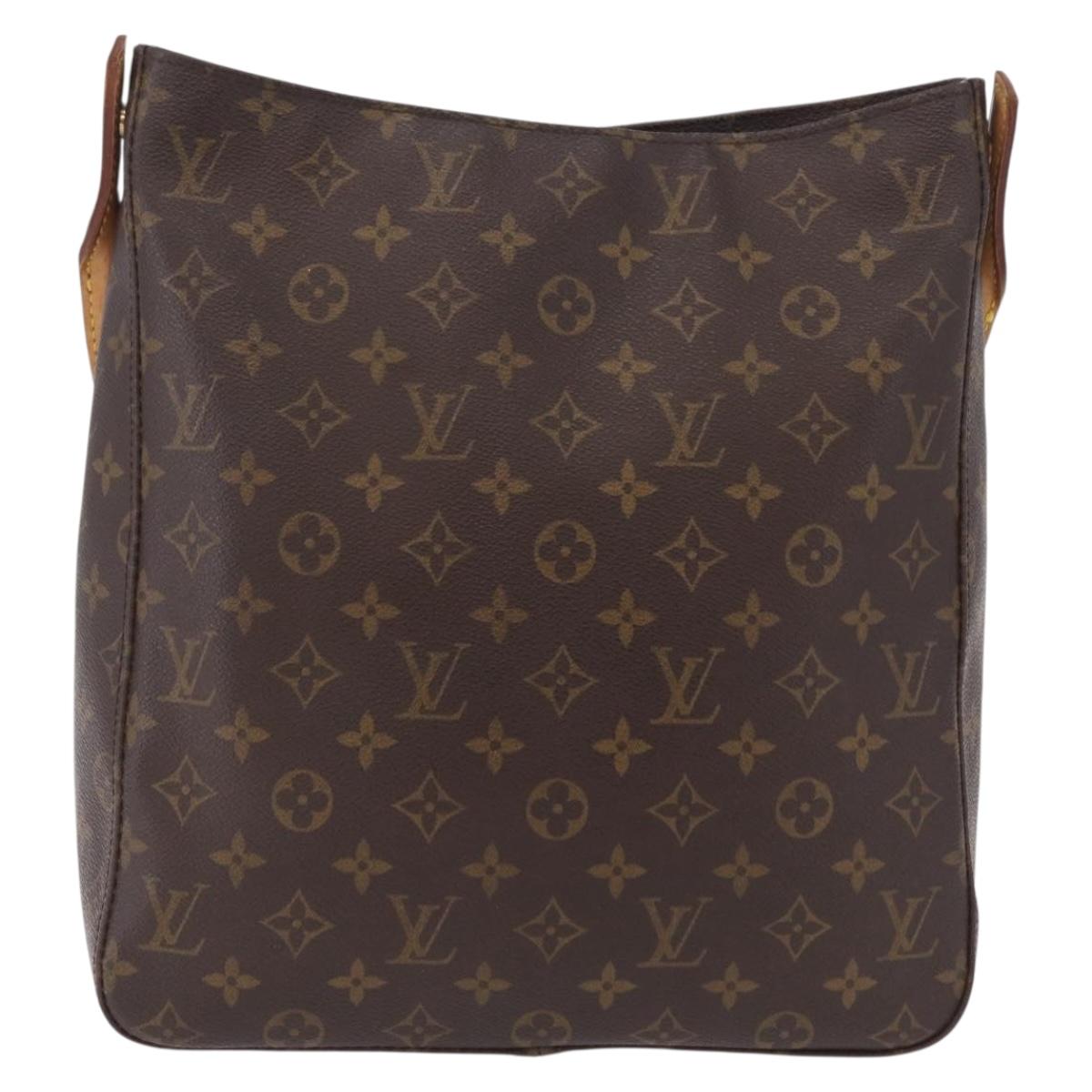 LOUIS VUITTON Monogram Looping GM Shoulder Bag M51145 LV Auth ka6816