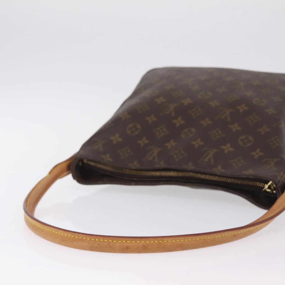 LOUIS VUITTON Monogram Looping GM Shoulder Bag M51145 LV Auth ka6816