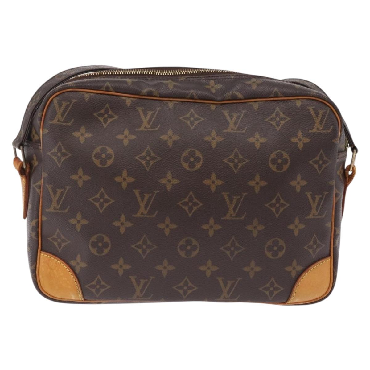 LOUIS VUITTON Monogram Nile Shoulder Bag M45244 LV Auth ka6818
