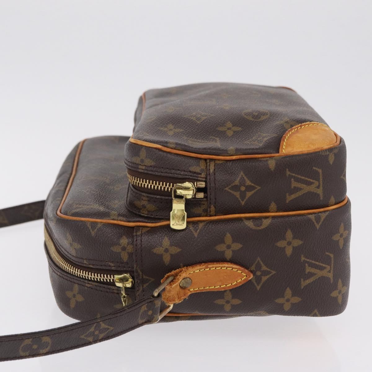 LOUIS VUITTON Monogram Nile Shoulder Bag M45244 LV Auth ka6818