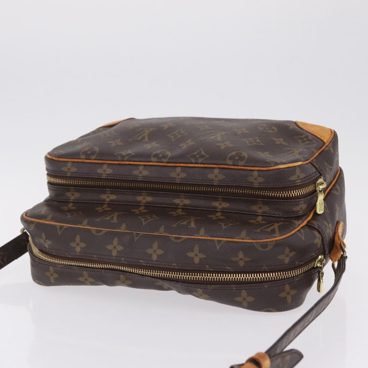 LOUIS VUITTON Monogram Nile Shoulder Bag M45244 LV Auth ka6818