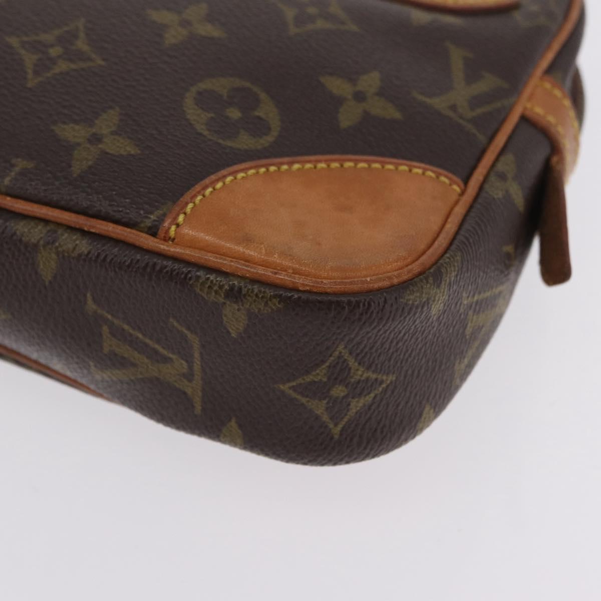 LOUIS VUITTON Monogram Marly Dragonne GM Clutch Bag M51825 LV Auth ka6819