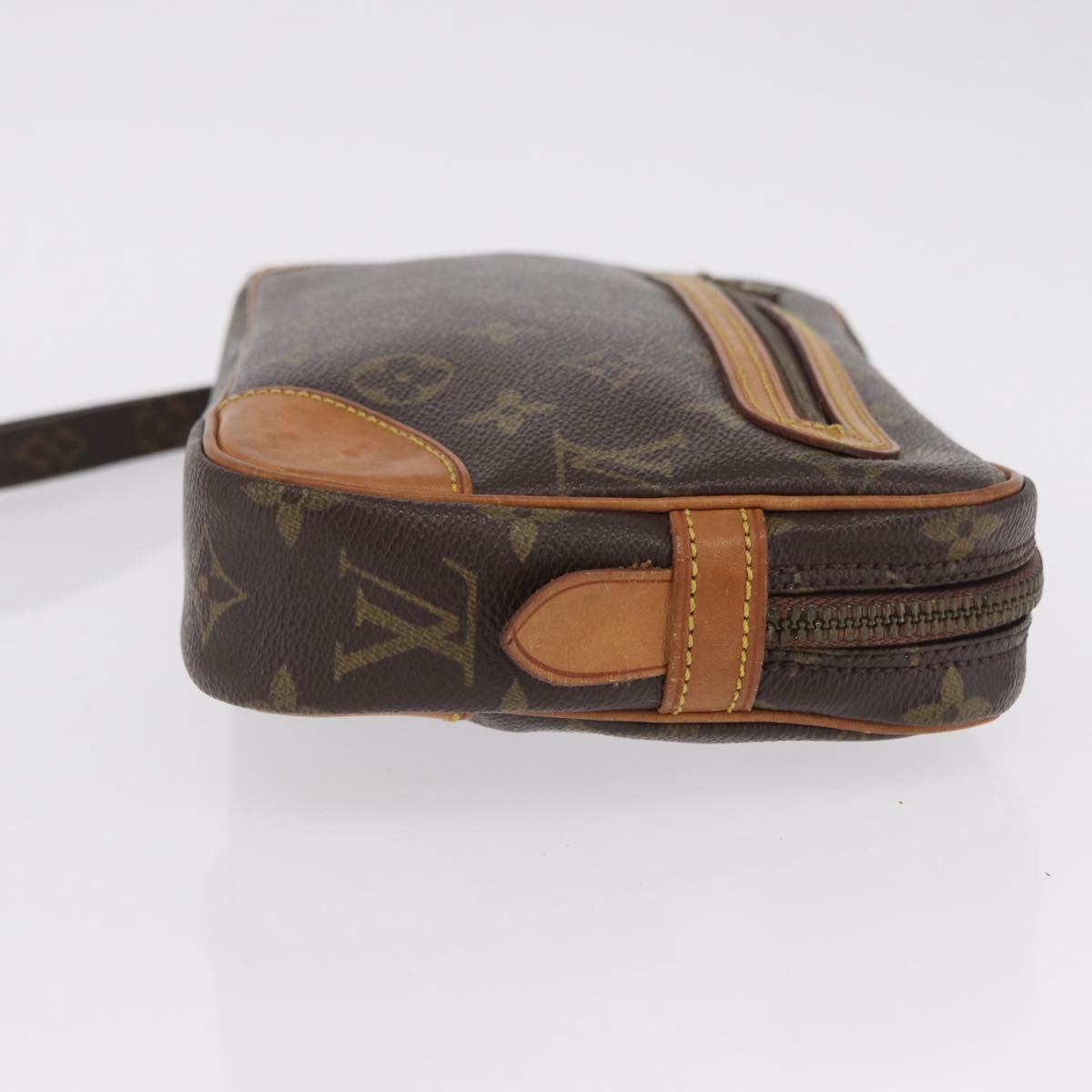 LOUIS VUITTON Monogram Marly Dragonne GM Clutch Bag M51825 LV Auth ka6819