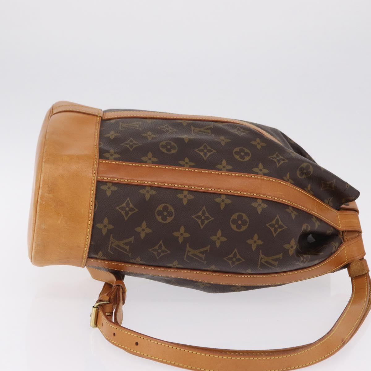 LOUIS VUITTON Monogram Randonnee PM Shoulder Bag M42243 LV Auth ka6821