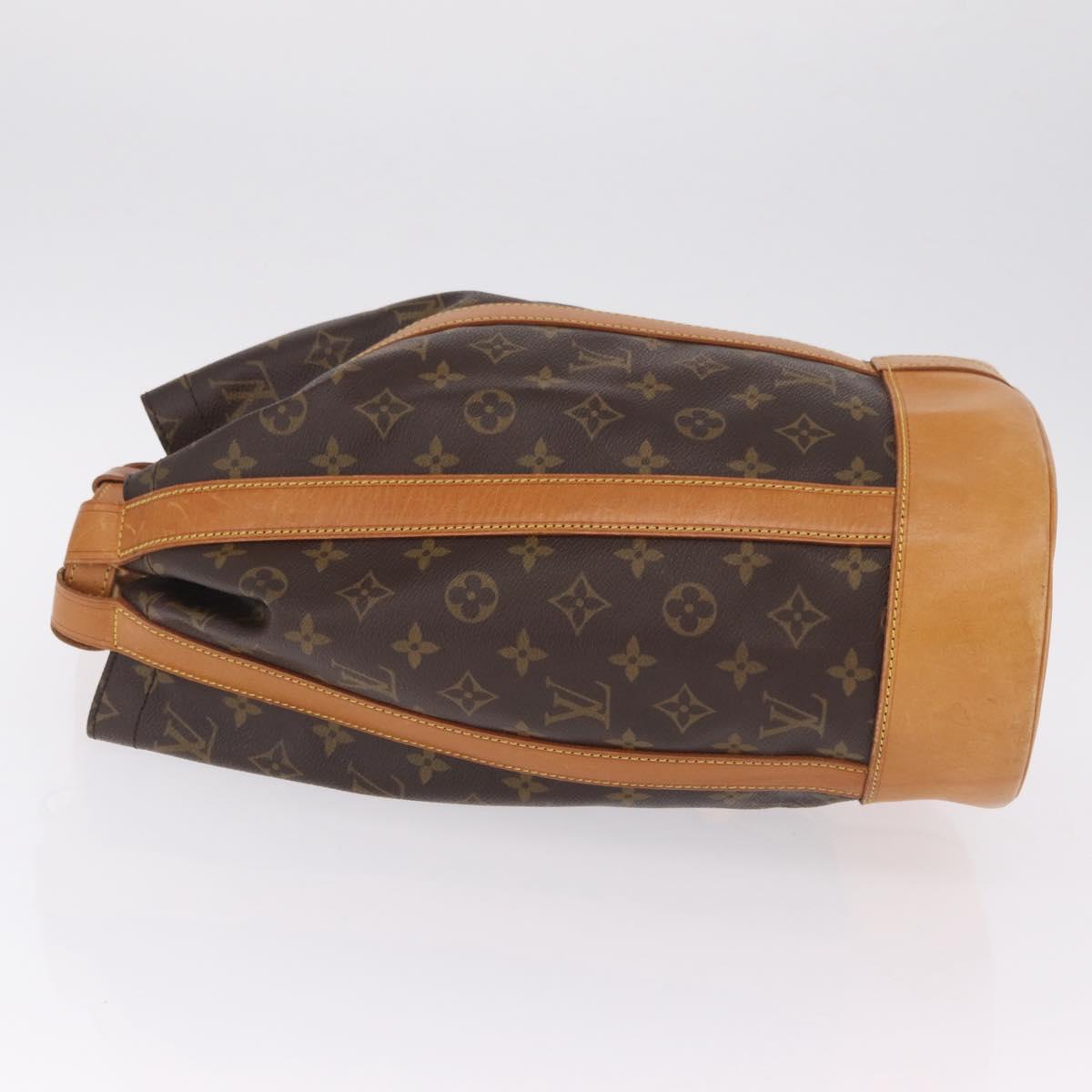 LOUIS VUITTON Monogram Randonnee PM Shoulder Bag M42243 LV Auth ka6821