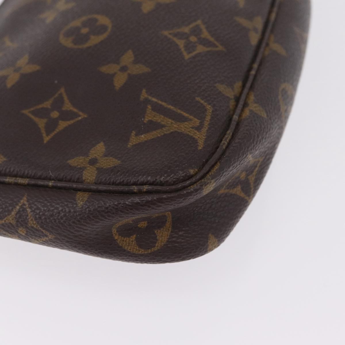LOUIS VUITTON Monogram Pochette Accessoires Pouch M51980 LV Auth ka6825