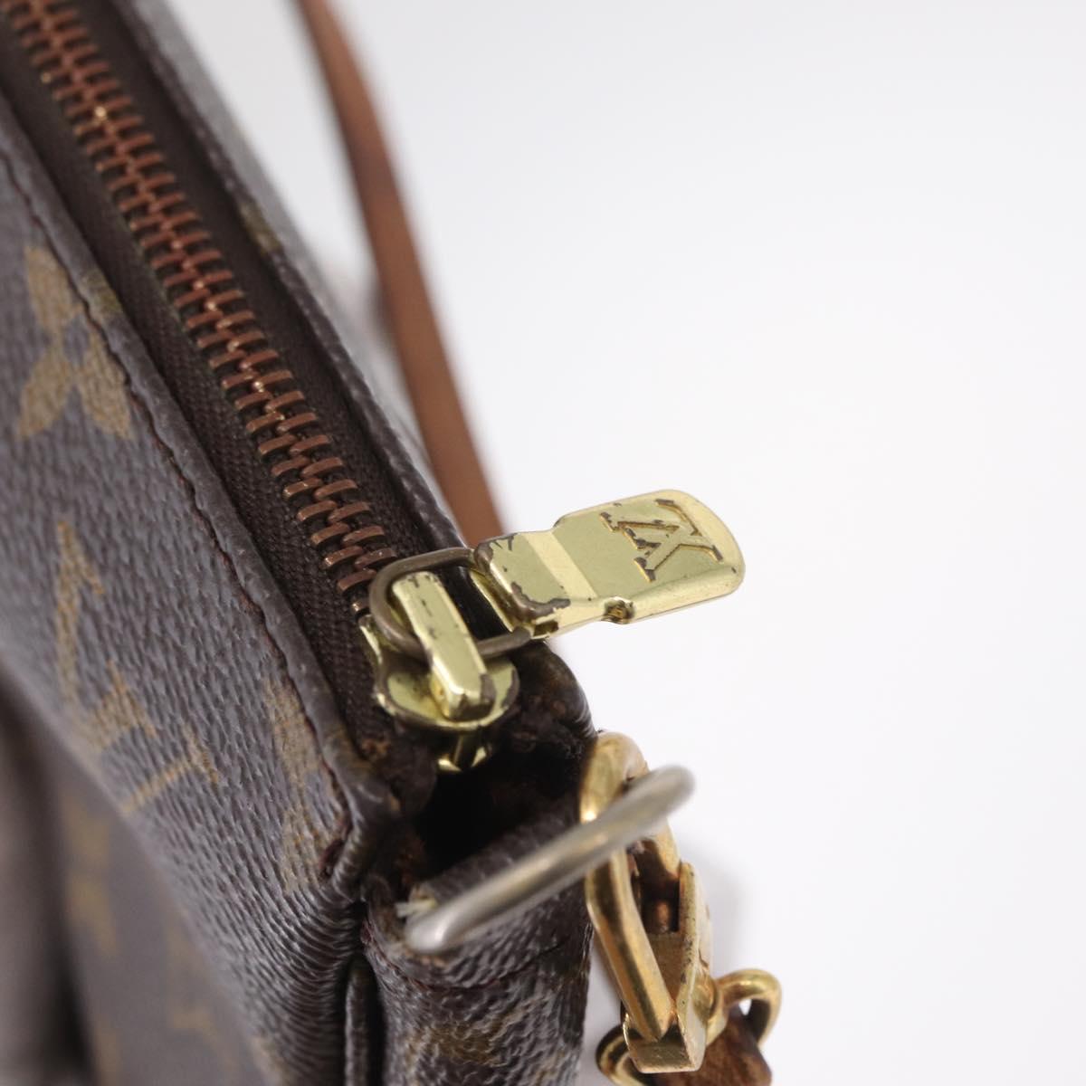 LOUIS VUITTON Monogram Pochette Accessoires Pouch M51980 LV Auth ka6825
