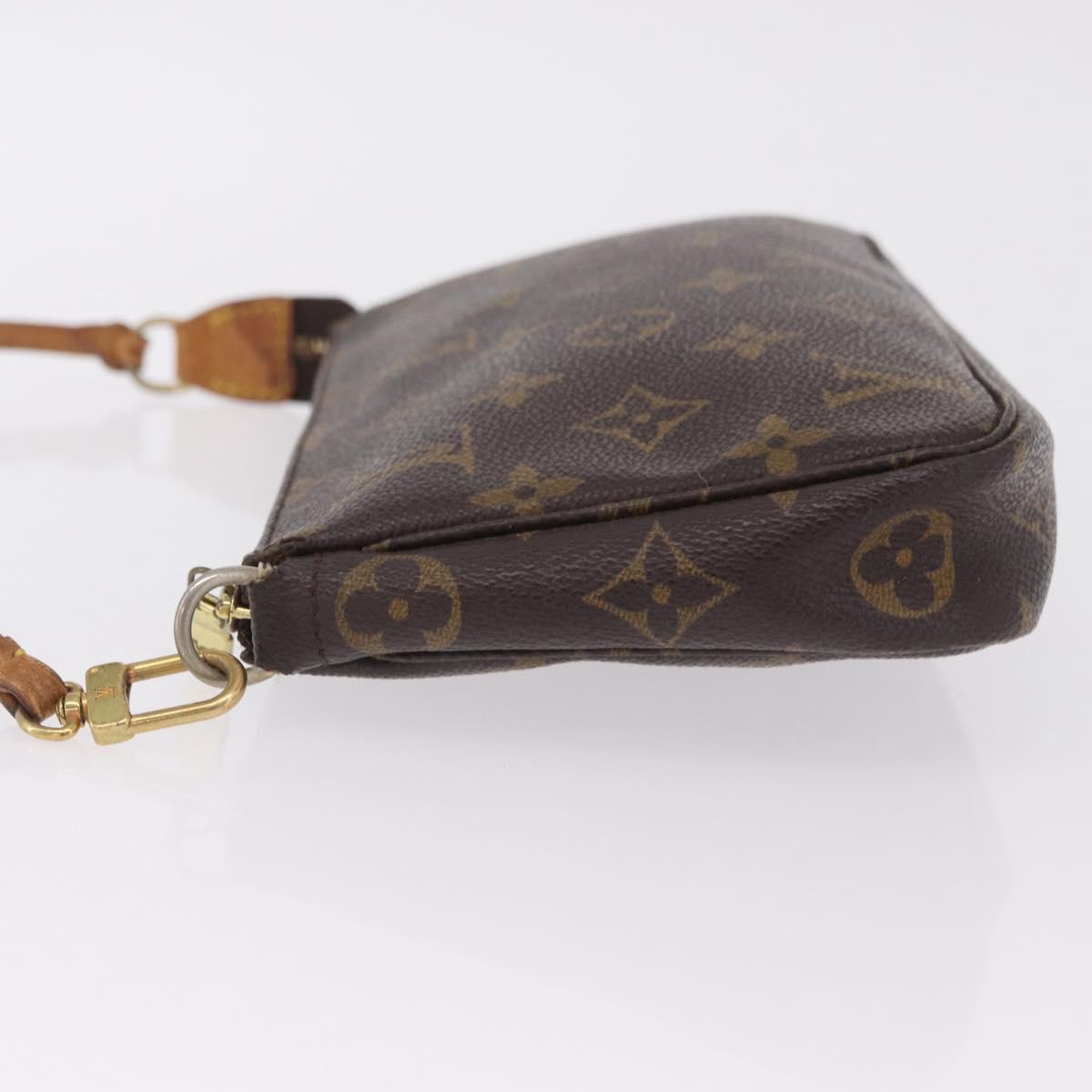 LOUIS VUITTON Monogram Pochette Accessoires Pouch M51980 LV Auth ka6825