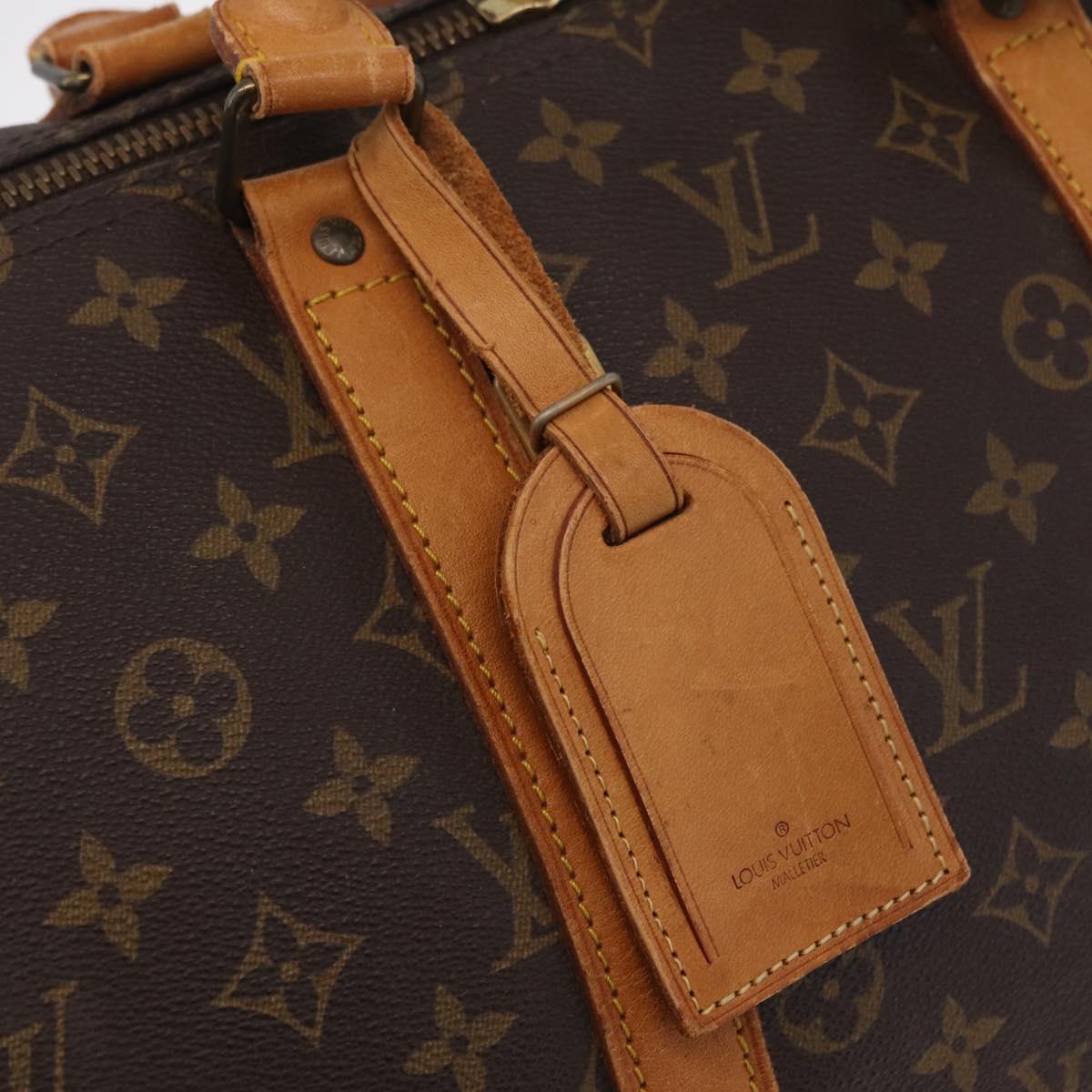 LOUIS VUITTON Monogram Keepall 50 Boston Bag M41426 LV Auth ka6827