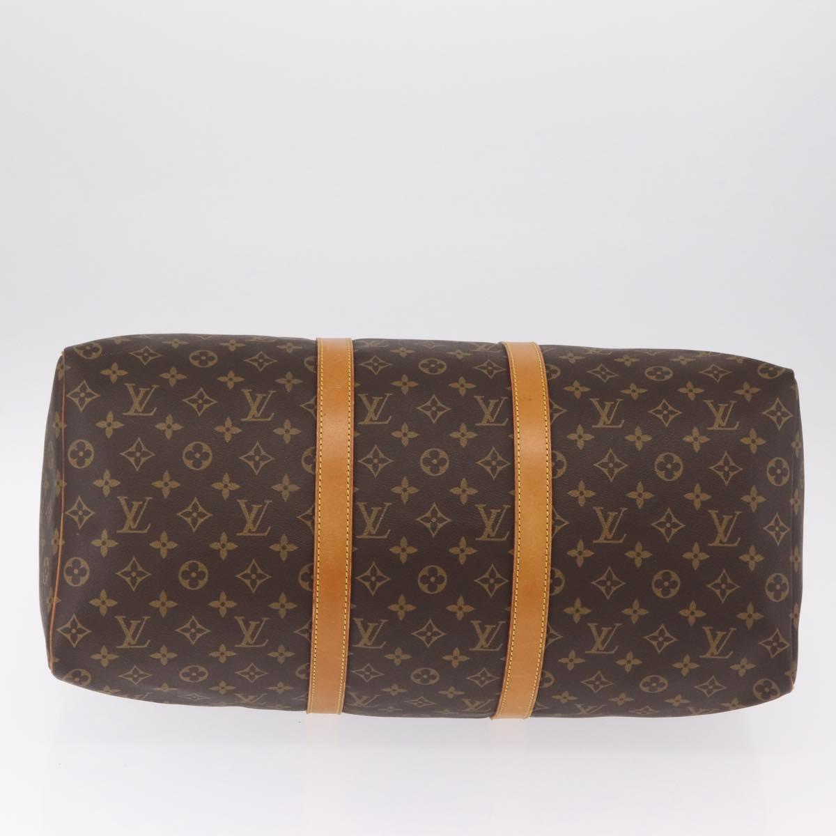 LOUIS VUITTON Monogram Keepall 50 Boston Bag M41426 LV Auth ka6829