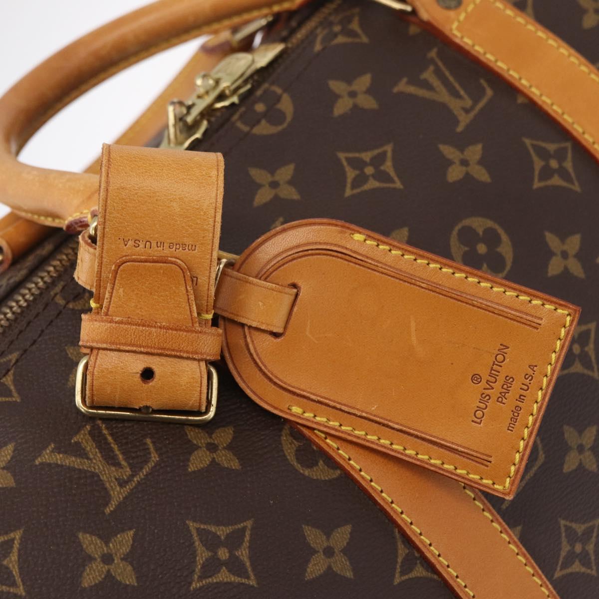 LOUIS VUITTON Monogram Keepall 50 Boston Bag M41426 LV Auth ka6829