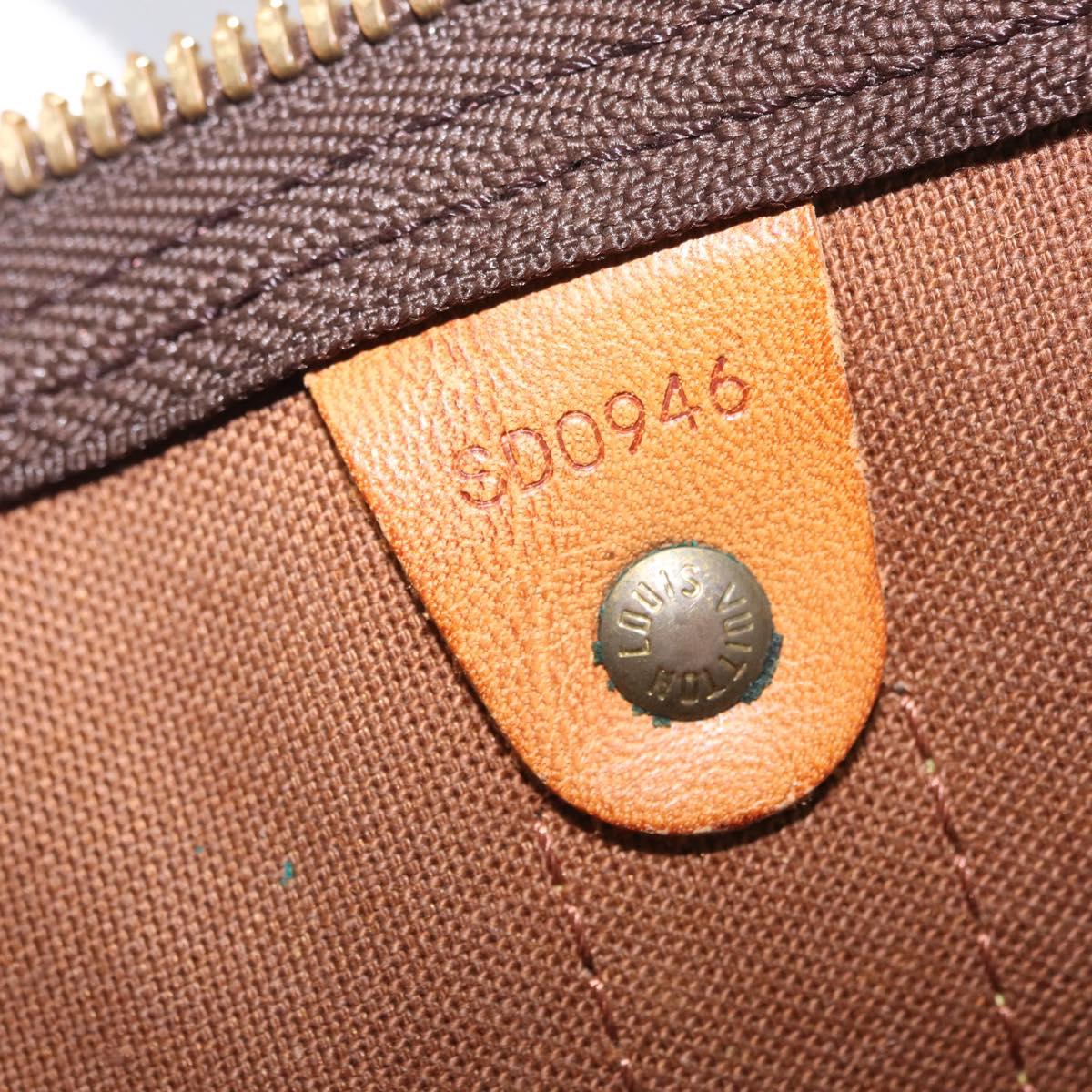 LOUIS VUITTON Monogram Keepall 50 Boston Bag M41426 LV Auth ka6829