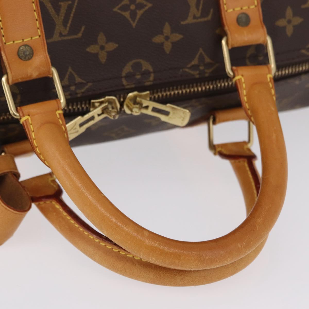 LOUIS VUITTON Monogram Keepall 50 Boston Bag M41426 LV Auth ka6829