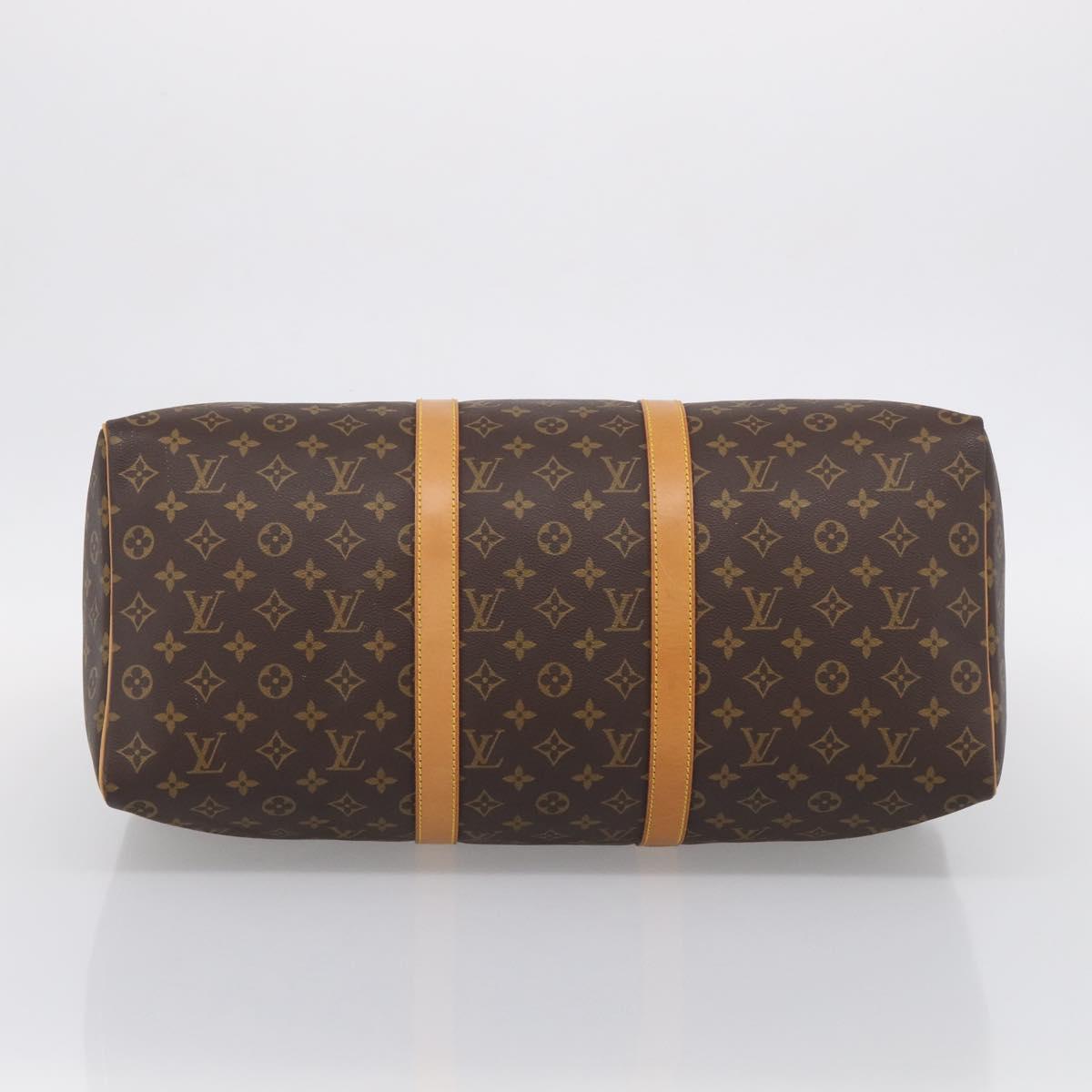 LOUIS VUITTON Monogram Keepall 50 Boston Bag M41426 LV Auth ka6830A
