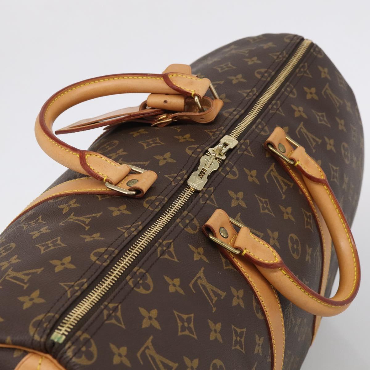 LOUIS VUITTON Monogram Keepall 50 Boston Bag M41426 LV Auth ka6830A