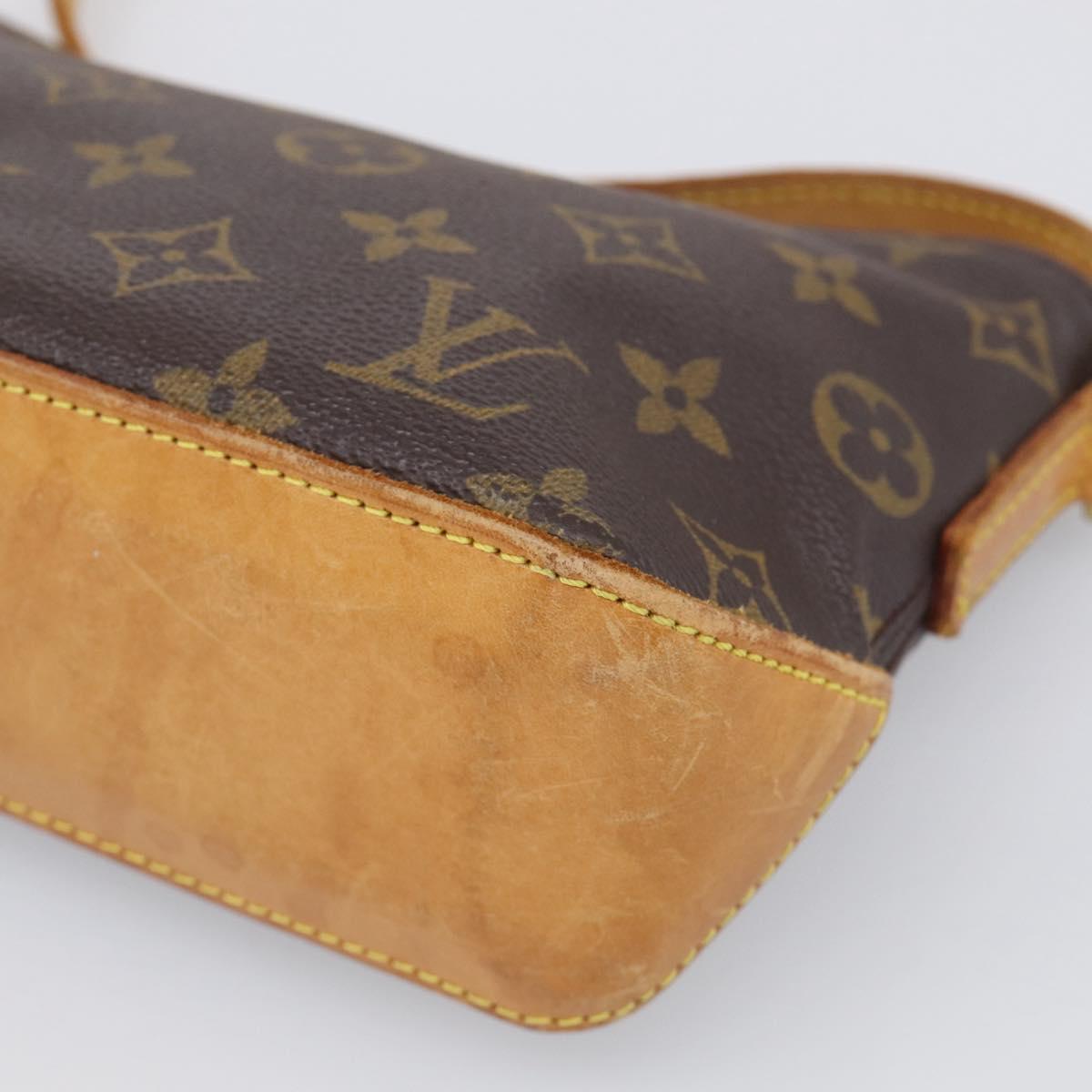 LOUIS VUITTON Monogram Trotteur Shoulder Bag M51240 LV Auth ka6833