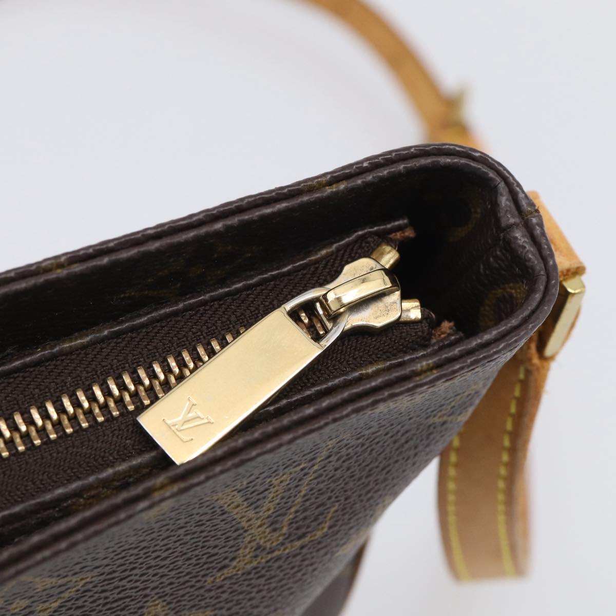 LOUIS VUITTON Monogram Trotteur Shoulder Bag M51240 LV Auth ka6833