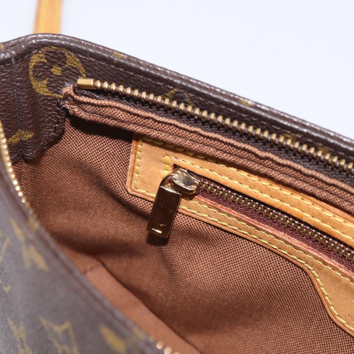 LOUIS VUITTON Monogram Trotteur Shoulder Bag M51240 LV Auth ka6833