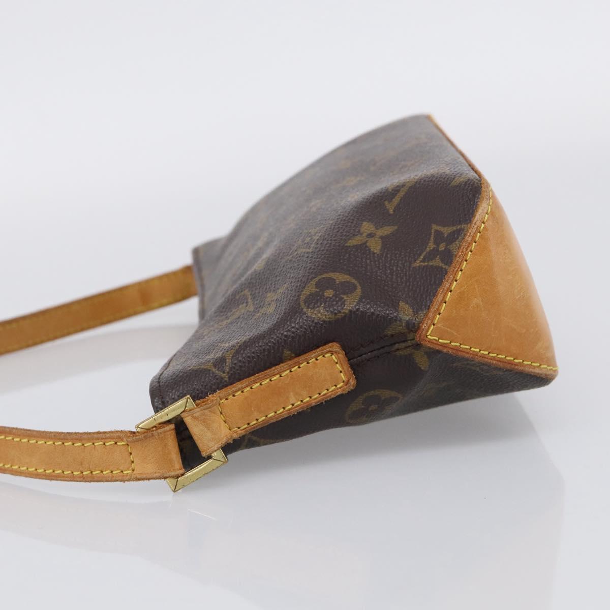 LOUIS VUITTON Monogram Trotteur Shoulder Bag M51240 LV Auth ka6833