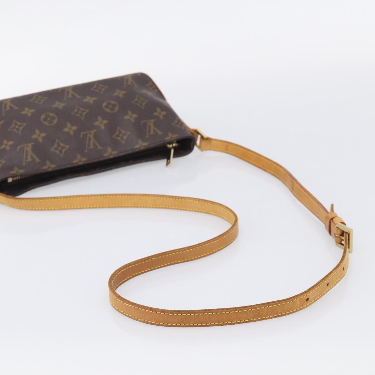 LOUIS VUITTON Monogram Trotteur Shoulder Bag M51240 LV Auth ka6833