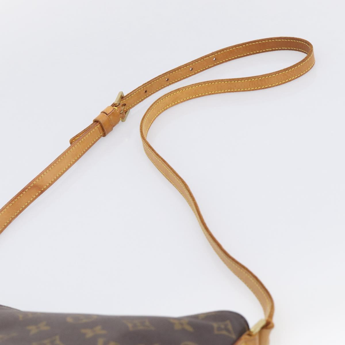 LOUIS VUITTON Monogram Trotteur Shoulder Bag M51240 LV Auth ka6833
