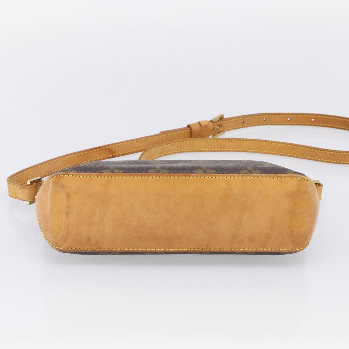 LOUIS VUITTON Monogram Trotteur Shoulder Bag M51240 LV Auth ka6833