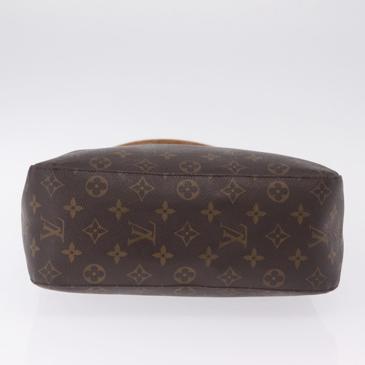 LOUIS VUITTON Monogram Looping GM Shoulder Bag M51145 LV Auth ka6835