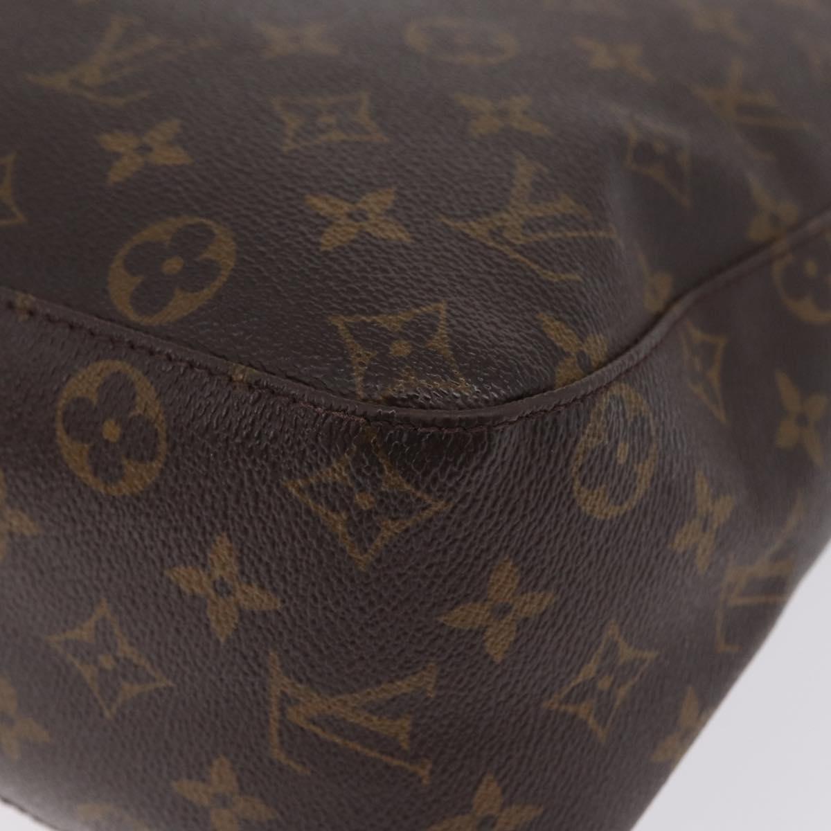 LOUIS VUITTON Monogram Looping GM Shoulder Bag M51145 LV Auth ka6835