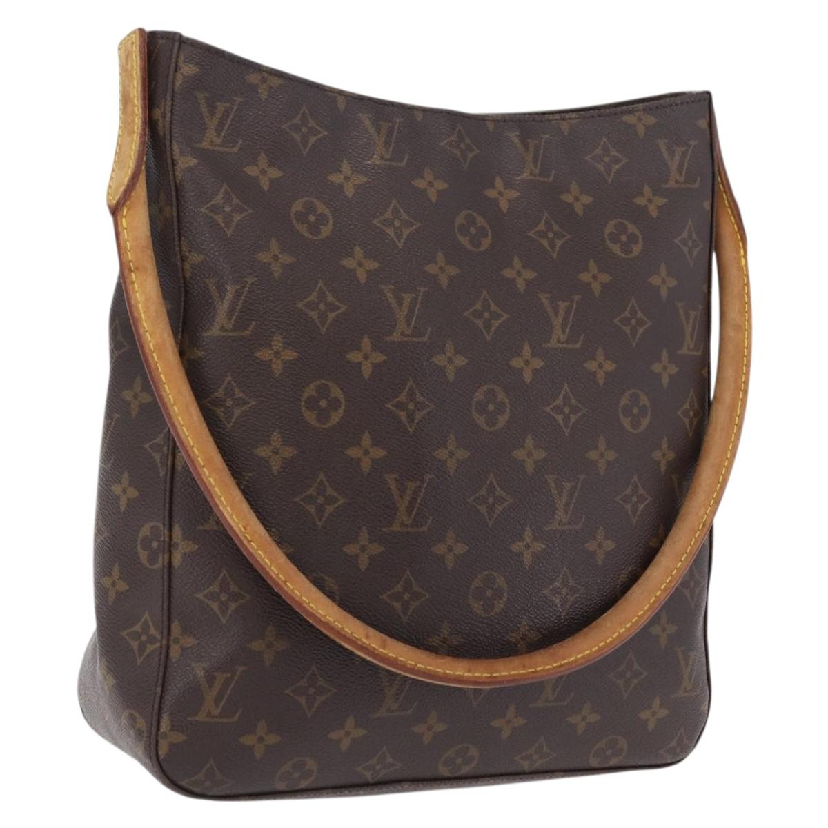 LOUIS VUITTON Monogram Looping GM Shoulder Bag M51145 LV Auth ka6835